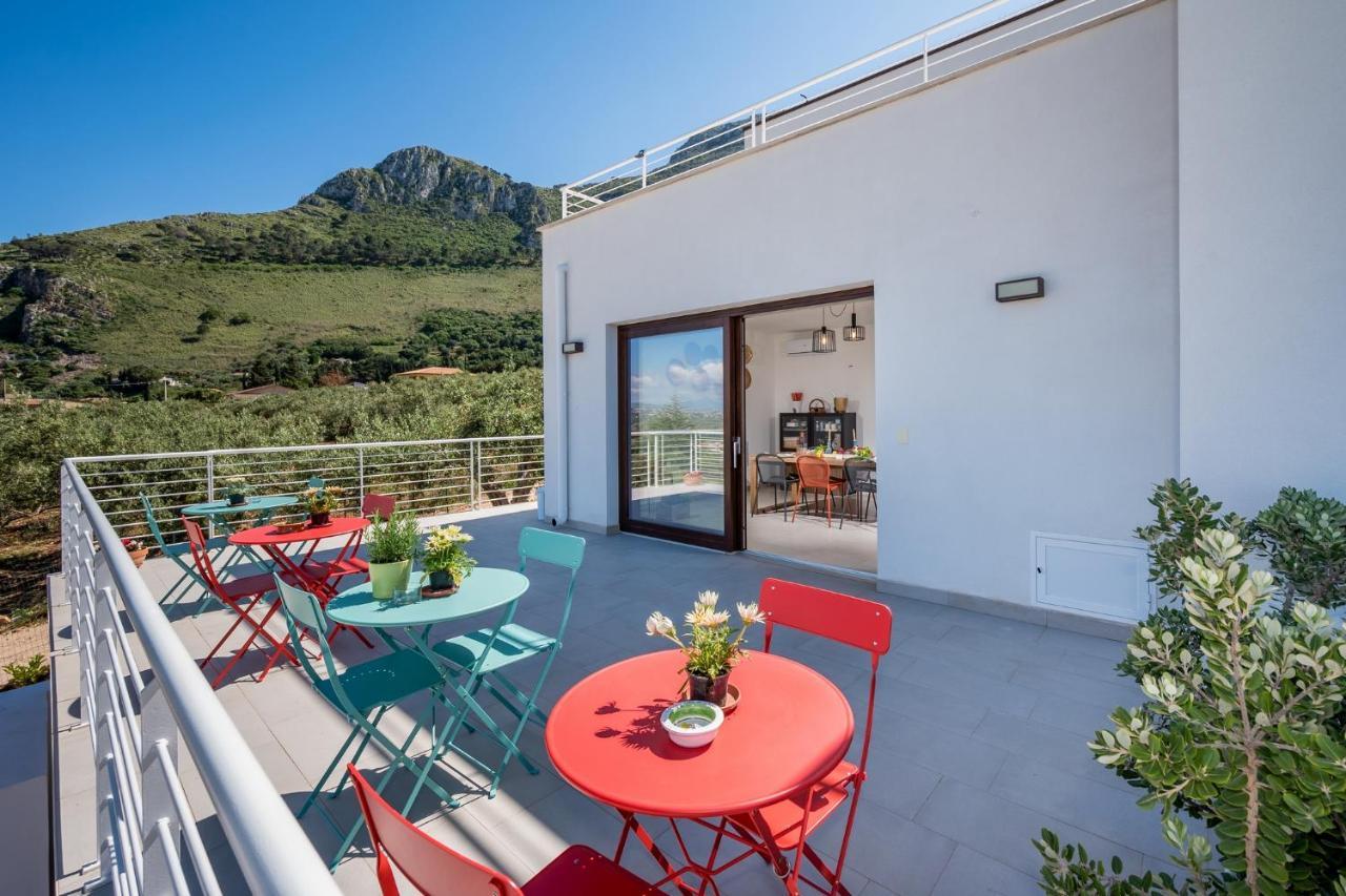 Villa Maria Con Piscina E Vista Mare Castellammare del Golfo Exteriör bild
