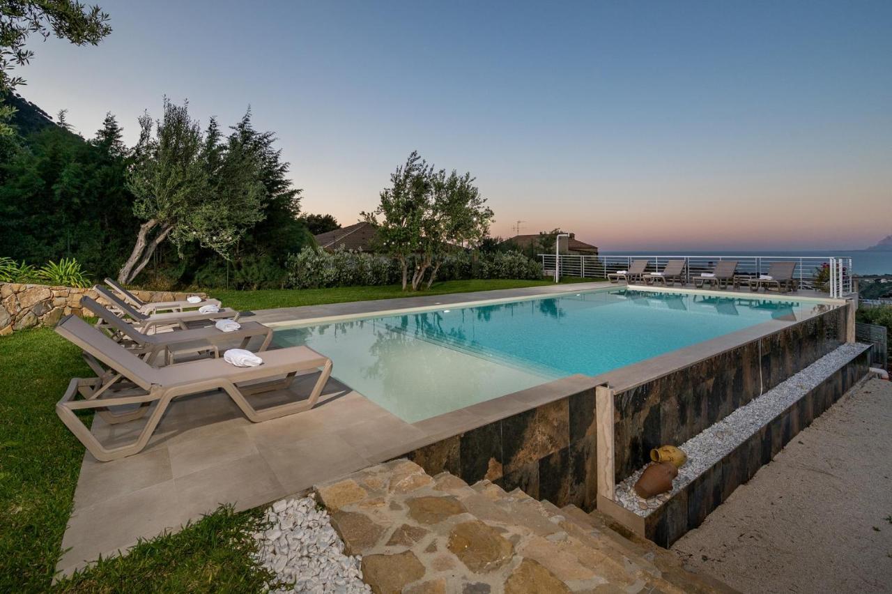 Villa Maria Con Piscina E Vista Mare Castellammare del Golfo Exteriör bild