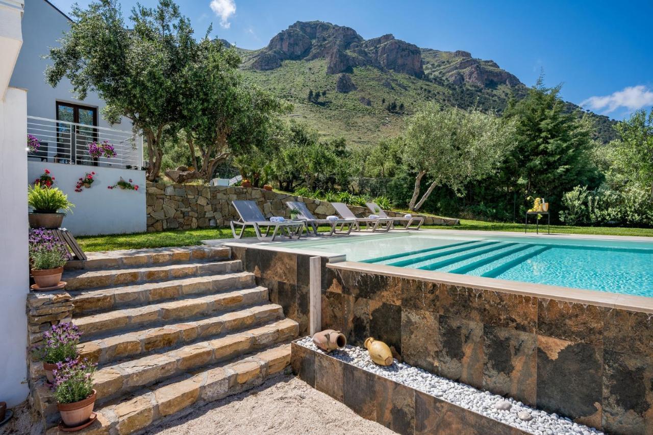 Villa Maria Con Piscina E Vista Mare Castellammare del Golfo Exteriör bild