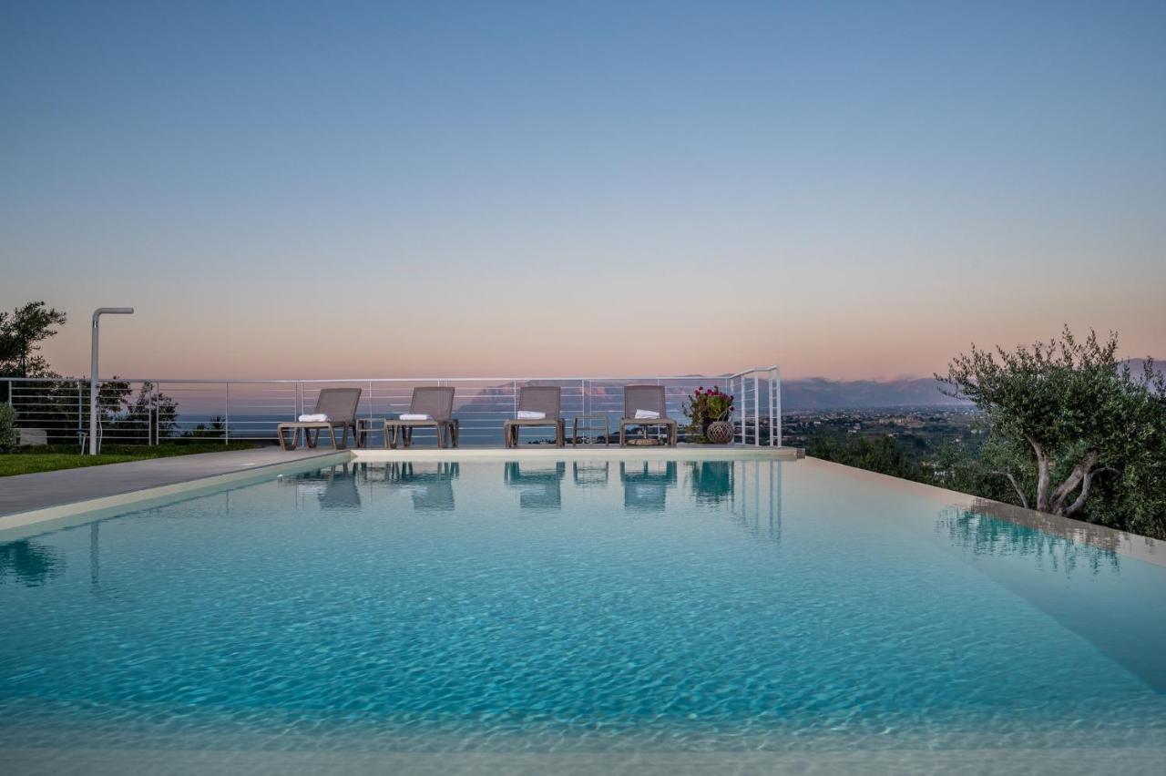Villa Maria Con Piscina E Vista Mare Castellammare del Golfo Exteriör bild