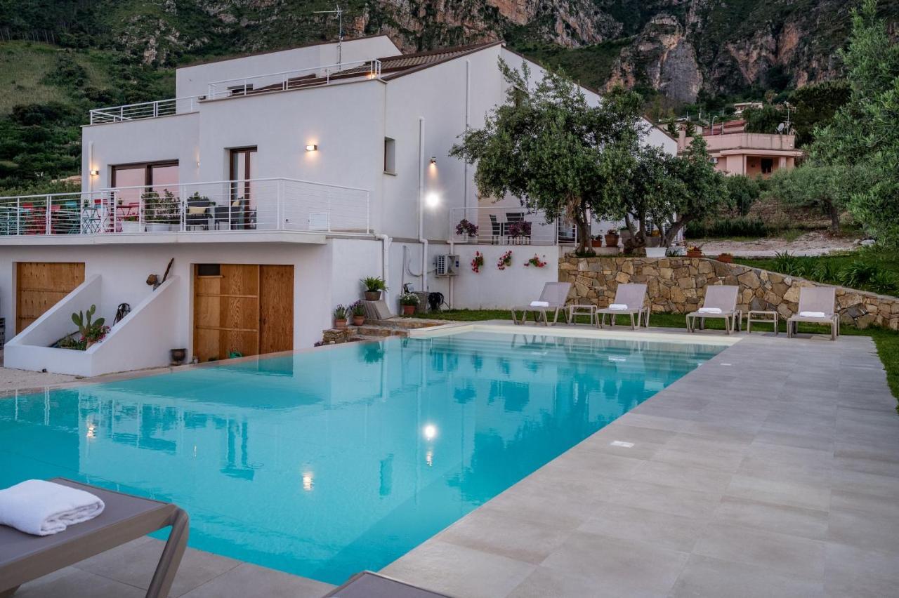Villa Maria Con Piscina E Vista Mare Castellammare del Golfo Exteriör bild