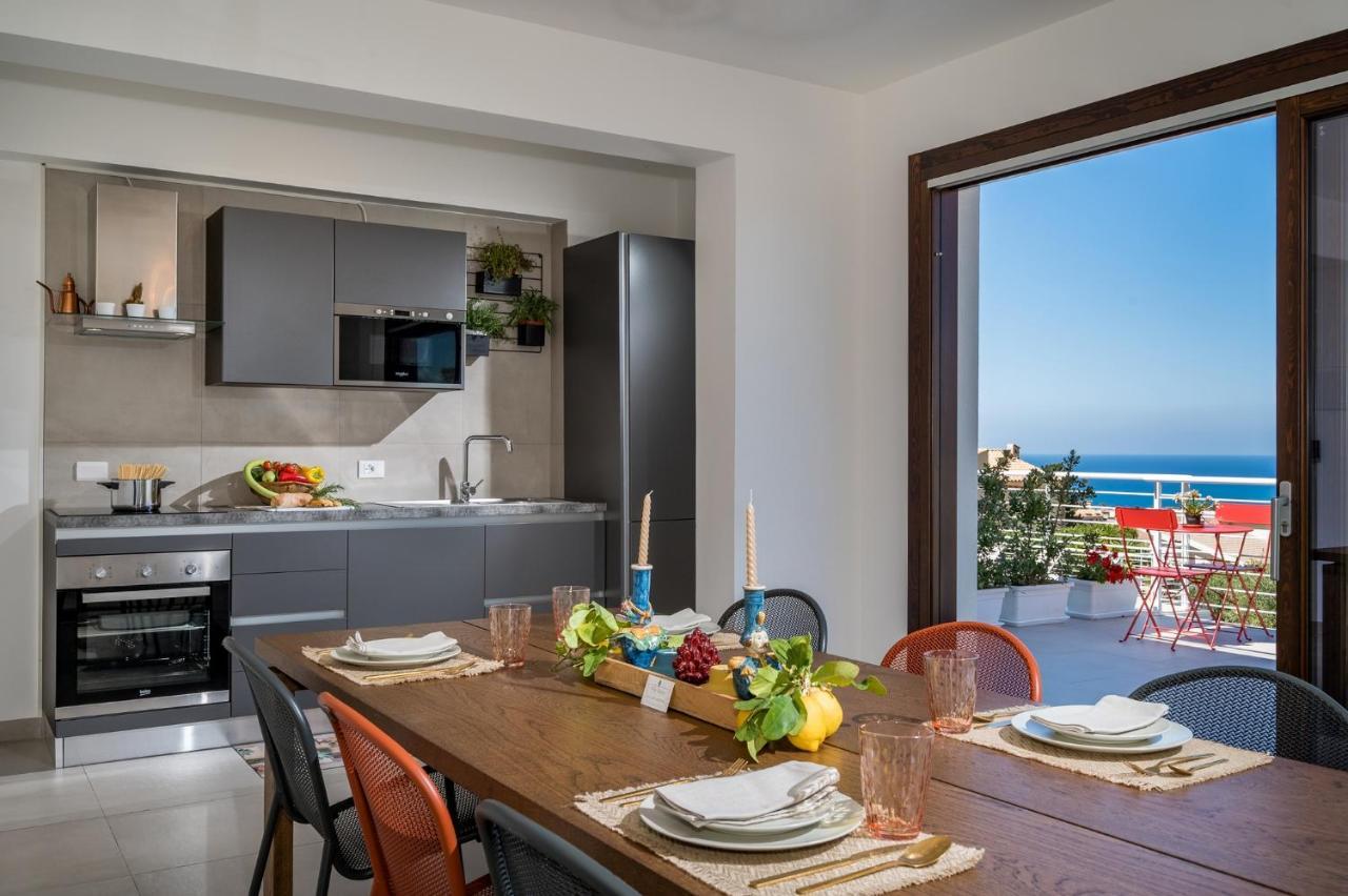 Villa Maria Con Piscina E Vista Mare Castellammare del Golfo Exteriör bild