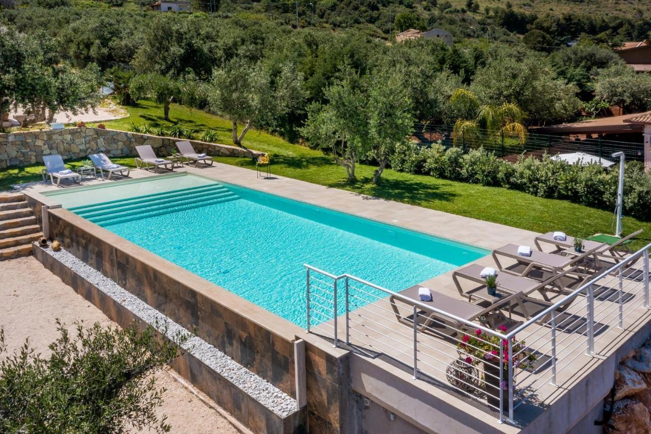 Villa Maria Con Piscina E Vista Mare Castellammare del Golfo Exteriör bild