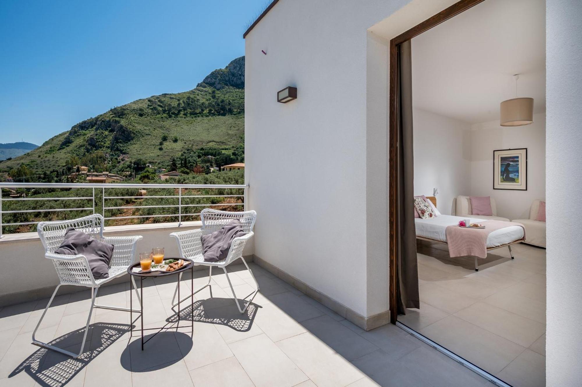Villa Maria Con Piscina E Vista Mare Castellammare del Golfo Rum bild